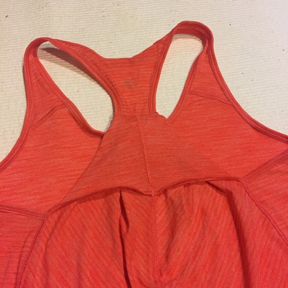 Lululemon orange tank top - Picture 3 of 3